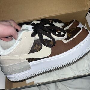 Custom nike x LV Jordan’s